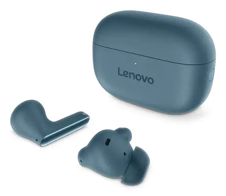 Lenovo TWS Yoga PC Edition Casque True Wireless Stereo (TWS) Ecouteurs Appels/Musique Bluetooth Bleu - Casque Micro - visuel 2