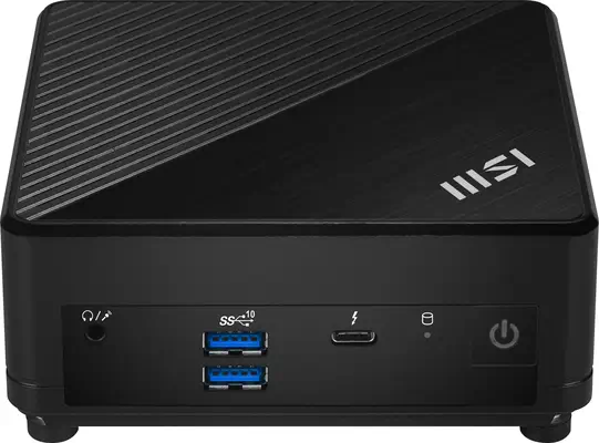 MSI Cubi 5 12M-283BAT barebone PC/ poste de travail 0.66L sized PC Noir i5-1235U - Barebone - visuel 5