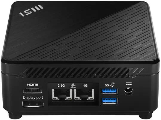 MSI Cubi 5 12M-283BAT barebone PC/ poste de travail 0.66L sized PC Noir i5-1235U - Barebone - visuel 6