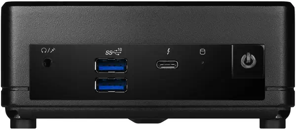 MSI Cubi 5 12M-283BAT barebone PC/ poste de travail 0.66L sized PC Noir i5-1235U - Barebone - visuel 2
