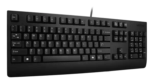 Lenovo 4Y41R64611 clavier maison/bureau USB Finlandais, Suédois Noir - Clavier - visuel 3