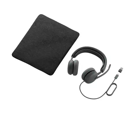 Logitech Zone Wired 2 Casque Avec fil Arceau Appels/Musique USB Type-C / USB Type-A Graphite - Casque Micro - visuel 6