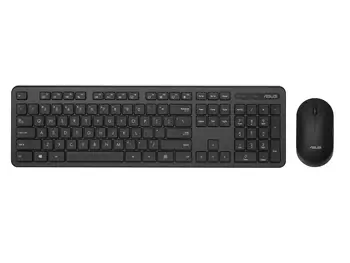 Livraison gratuite ASUS CW100 clavier Souris incluse Universel RF sans fil QWERTY Anglais américain Noir