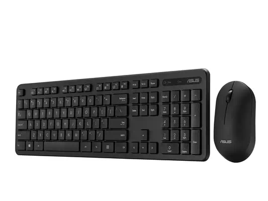 ASUS CW100 clavier Souris incluse Universel RF sans fil QWERTY Anglais américain Noir - Asus - Pack Clavier, souris - visuel 5