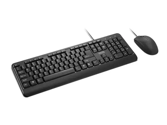 Lenovo 160 clavier Souris incluse maison/bureau USB Anglais américain Noir - Pack Clavier, souris - visuel 3