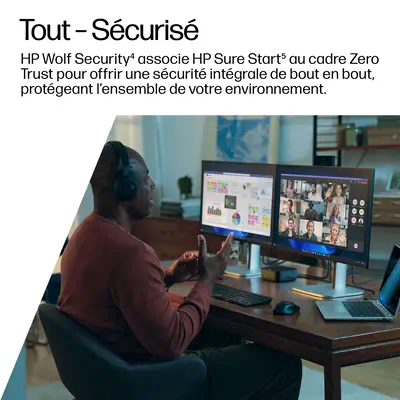 Station d'accueil HP USB-C G6 100 W - Station d'accueil pour portable - visuel 7