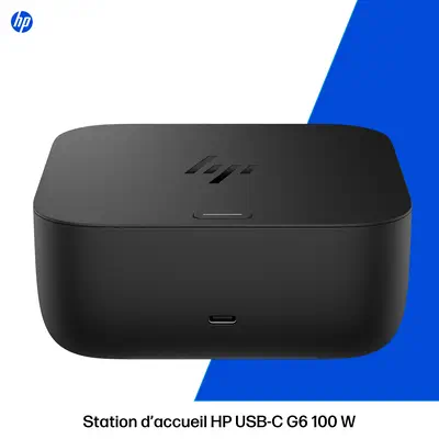 Station d'accueil HP USB-C G6 100 W - Station d'accueil pour portable - visuel 3