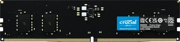 Crucial CT8G56C46U5T module de mémoire 8 Go 1 x 8 Go DDR5 288-pin DIMM ECC - Mémoire - visuel 1