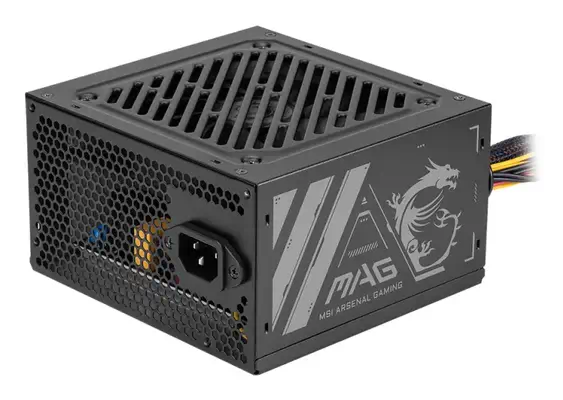 MSI MAG A500N-H unité d'alimentation d'énergie 500 W 24-pin ATX ATX Noir - Boitier d'alimentation - visuel 3