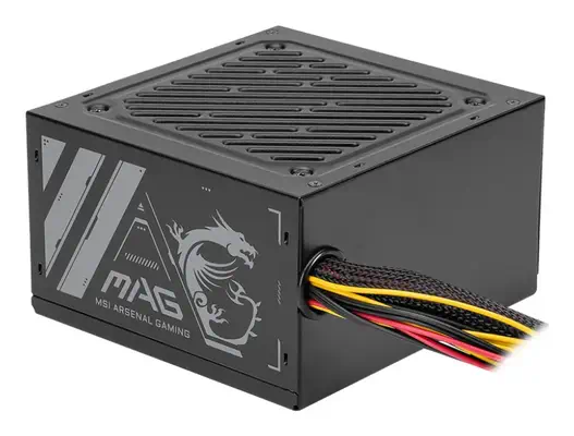 MSI MAG A500N-H unité d'alimentation d'énergie 500 W 24-pin ATX ATX Noir - Boitier d'alimentation - visuel 1