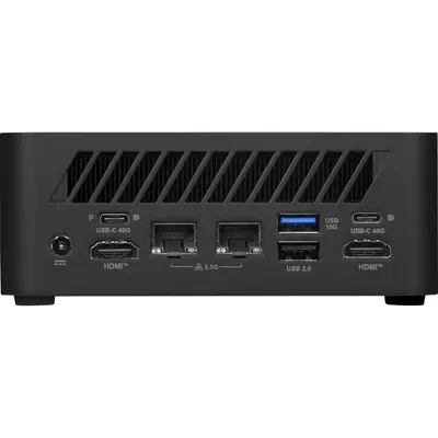 MSI Cubi Z AI 8M-006BEU Cube Noir 8845HS AMD SoC 3,8 GHz Haut-parleurs intégrés - Barebone - visuel 5