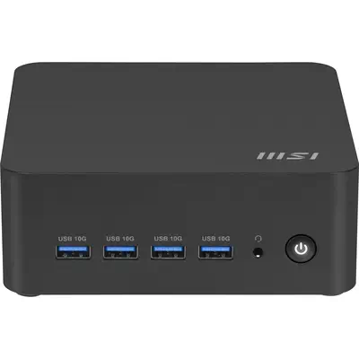 MSI Cubi Z AI 8M-006BEU Cube Noir 8845HS AMD SoC 3,8 GHz Haut-parleurs intégrés - Barebone - visuel 10