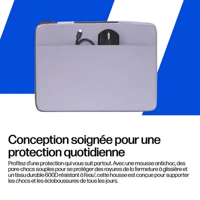 HP Prot GLL 13-14 Laptop Slv EMEA-INTL Housse - Disque dur Interne - visuel 8