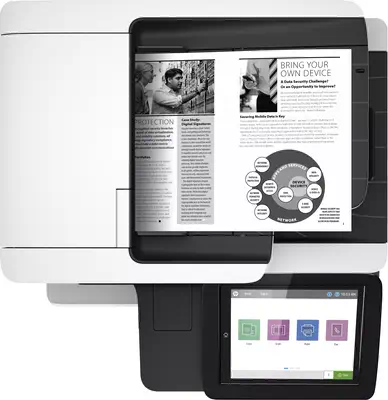 Imprimante multifonction HP LaserJet Enterprise M528dn - Multifonctions Laser - visuel 3