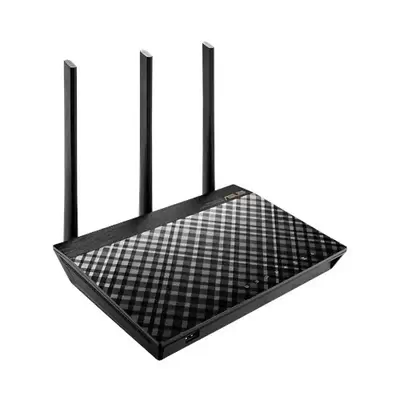 ASUS RT-AC1900U routeur sans fil Gigabit Ethernet Bi-bande (2,4 GHz / 5 GHz) Noir - Asus - Routeur - visuel 2