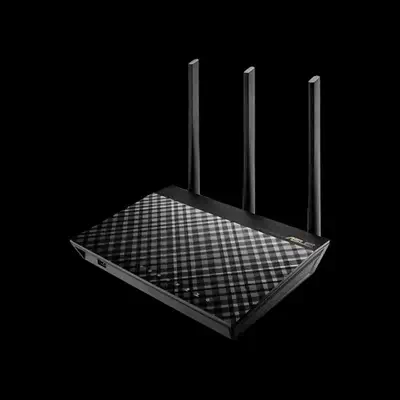 ASUS RT-AC1900U routeur sans fil Gigabit Ethernet Bi-bande (2,4 GHz / 5 GHz) Noir - Asus - Routeur - visuel 7