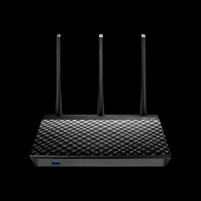 ASUS RT-AC1900U routeur sans fil Gigabit Ethernet Bi-bande (2,4 GHz / 5 GHz) Noir - Asus - Routeur - visuel 5