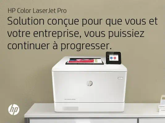 HP Color LaserJet Pro M454dw, Imprimer, Impression USB en façade; Impression recto-verso - Imprimante Laser - visuel 9