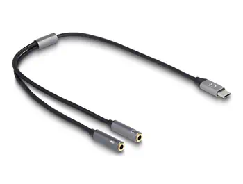 Adaptateur d’écouteurs USB Type-C mâle DAC 24 Bit / 96 kHz Hi-Res vers jack stéréo 2 x 3,5 mm 3 broc comparaison