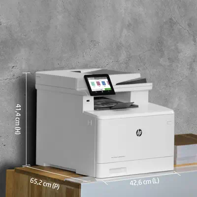 Imprimante multifonction HP Color LaserJet Pro M479fnw, Impression, copie, numérisation, télécopie,  - Multifonctions Laser - visuel 9