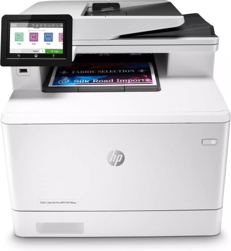Achat Imprimante multifonction HP Color LaserJet Pro M479fnw, Impression, copie, numérisation, télécopie, e-mail, Numérisation vers e-mail/PDF; Chargeur automatique de documents déroulé de 50 feuilles et autres produits de la marque HP