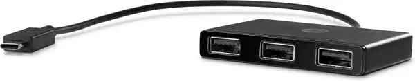 HP Concentrateur USB-C vers USB-A - Station d'accueil pour portable - visuel 2