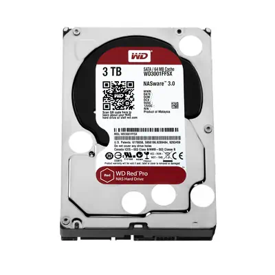 Western Digital Red Pro 3TB disque dur 3 To 7200 tr/min 64 Mo 3.5" Série ATA III - Disque dur Interne - visuel 2