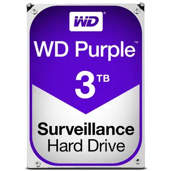Western Digital Purple disque dur 3 To 5400 tr/min 64 Mo 3.5" Série ATA III achat responsable