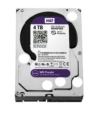 Western Digital Purple disque dur 4 To 5400 tr/min 64 Mo 3.5" Série ATA III - Disque dur Interne - visuel 3