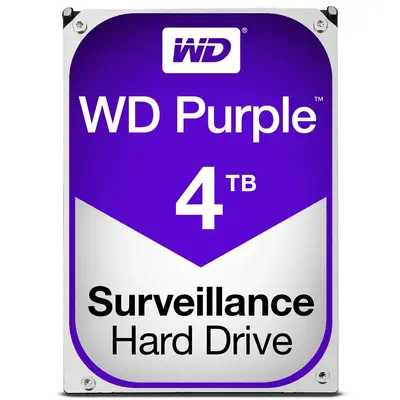 Western Digital Purple disque dur 4 To 5400 tr/min 64 Mo 3.5" Série ATA III - Disque dur Interne - visuel 1