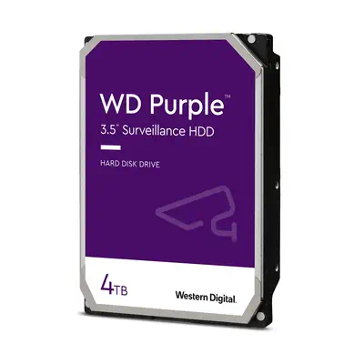 Western Digital Purple disque dur 4 To 5400 tr/min 64 Mo 3.5" Série ATA III - Disque dur Interne - visuel 1