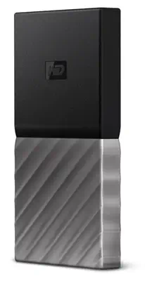 Western Digital My Passport SSD 2 To USB Type-C 3.2 Gen 1 (3.1 Gen 1) Noir, Argent - Disque dur SSD - visuel 2