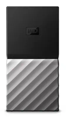 Western Digital My Passport SSD 2 To USB Type-C 3.2 Gen 1 (3.1 Gen 1) Noir, Argent - Disque dur SSD - visuel 1