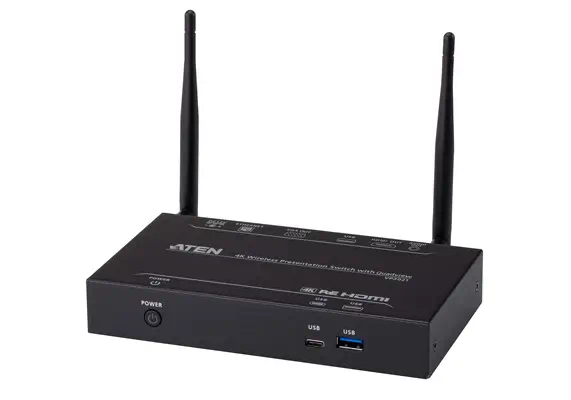 Matrice de présentation sans fil 4K avec quadravision - ATEN - Accessoire Affichage - visuel 1