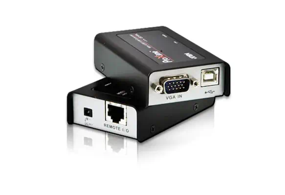 Extension Mini KVM Cat 5 VGA USB (1280 x 1024@100m) - ATEN - Accessoire Réseau - visuel 1