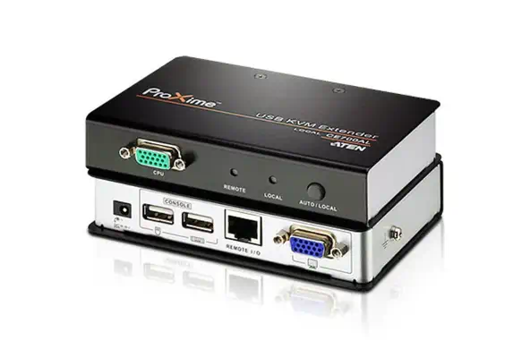 ATEN Extension KVM Cat 5 VGA USB (1280 x 1024@150m) - Accessoire Réseau - visuel 1