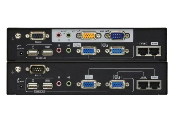 ATEN CE775 extension audio/video Émetteur et récepteur AV Noir - Accessoire Réseau - visuel 3