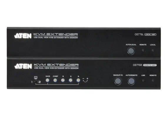 ATEN CE775 extension audio/video Émetteur et récepteur AV Noir - Accessoire Réseau - visuel 2