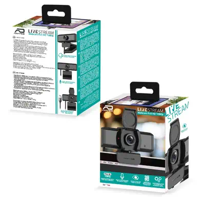 ADVANCE Livestream webcam 1920 x 1080 pixels USB Noir - Webcam - visuel 3