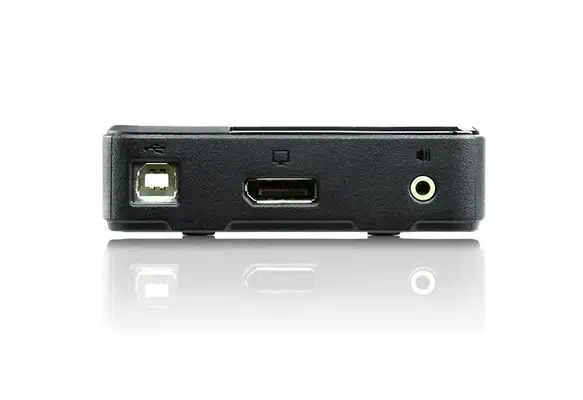 Commutateur KVM DisplayPort/audio USB 2 ports (4K pris en charge et câbles inclus) - ATEN - Accessoire Réseau - visuel 3