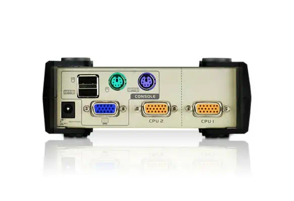 ATEN Commutateur KVM VGA PS/2 USB 2 ports - Accessoire Réseau - visuel 2