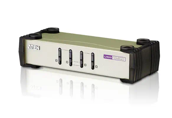 ATEN Commutateur KVM VGA PS/2 USB 4 ports - Accessoire Réseau - visuel 1