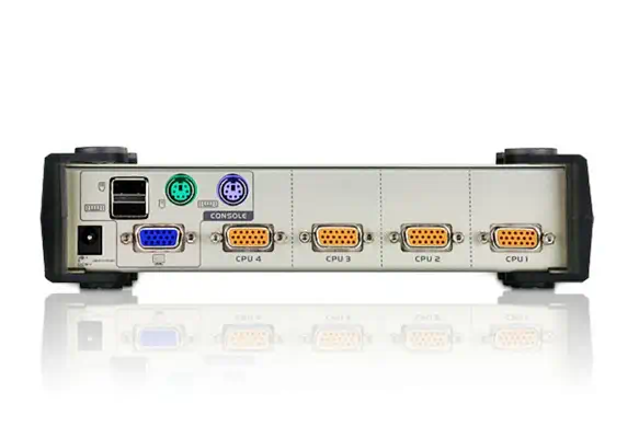 ATEN Commutateur KVM VGA PS/2 USB 4 ports - Accessoire Réseau - visuel 2