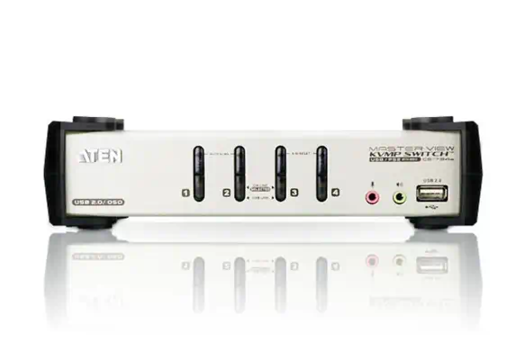 Commutateur KVMP™ VGA/audio PS/2-USB 4 ports avec OSD - ATEN - Accessoire Réseau - visuel 3