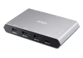 Commutateur de partage 2 ports USB-C Gen 2 avec transfert de l’alimentation meilleur prix