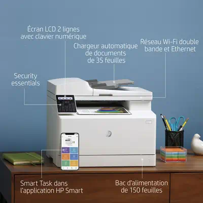 Imprimante multifonction HP Color LaserJet Pro M183fw HP - visuel 1 - hello RSE - Vous pouvez commencer à protéger votre entreprise