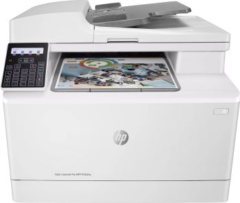 Vente Imprimante multifonction HP Color LaserJet Pro M183fw, Impression, copie, scan, fax, Chargeur automatique de documents de 35 feuilles; Eco-énergétique; Sécurité renforcée; Wi-Fi double bande au meilleur prix