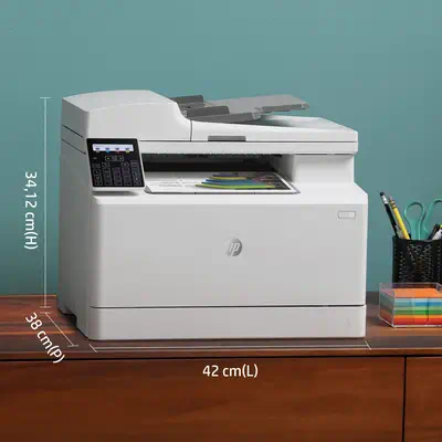 Imprimante multifonction HP Color LaserJet Pro M183fw - Multifonctions Laser - visuel 8