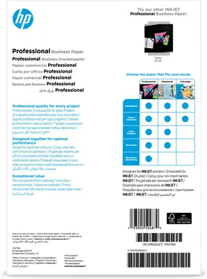 Papier HP Professional Business, mat, 180 g/m2, A4 (210 x 297 mm), 150 feuilles - visuel 1