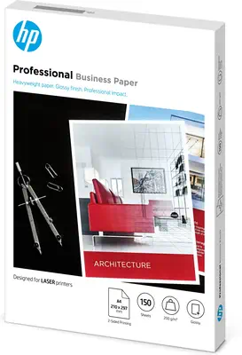 Papier HP Professional Business, brillant, 200 g/m2, A4 (210 x 297 mm), 150 feuilles - visuel 2